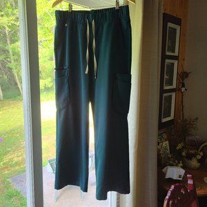 Figs scrub pants womens medium Tema dark harbor
